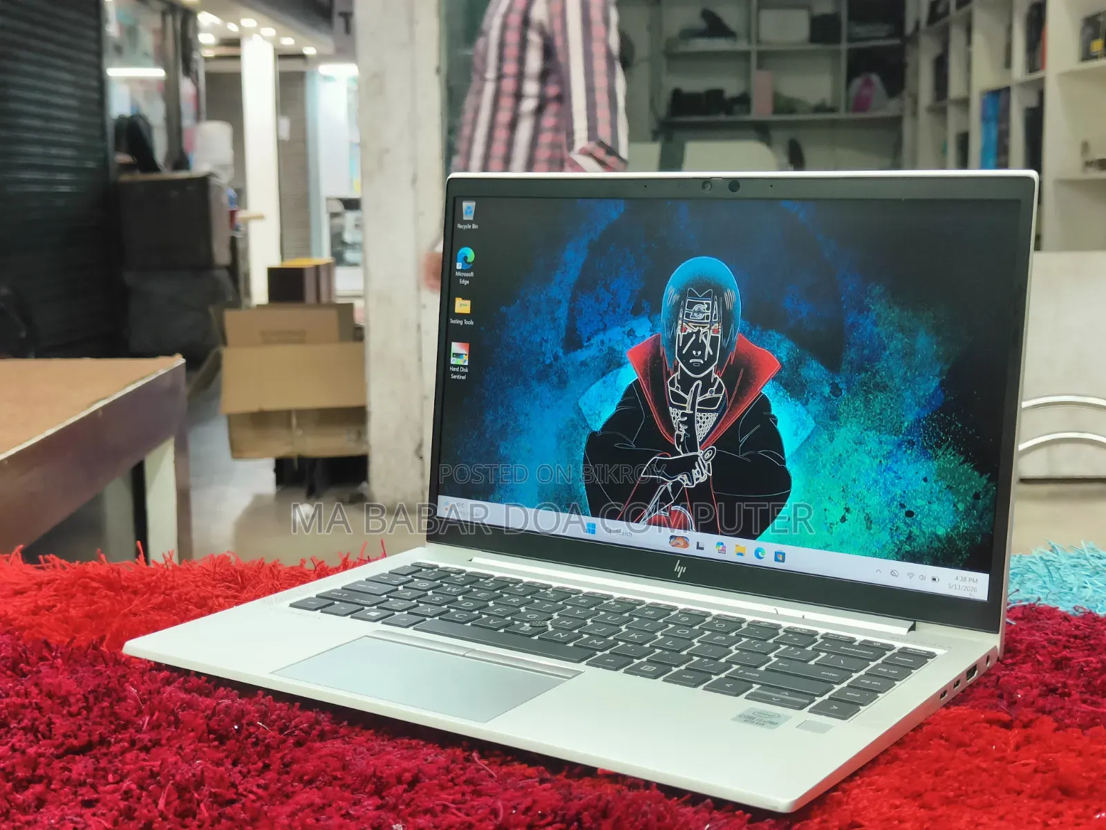 ল্যাপটপ HP EliteBook 840 G7 ৮জিবি Intel Core I5 SSD ২৫৬জিবি