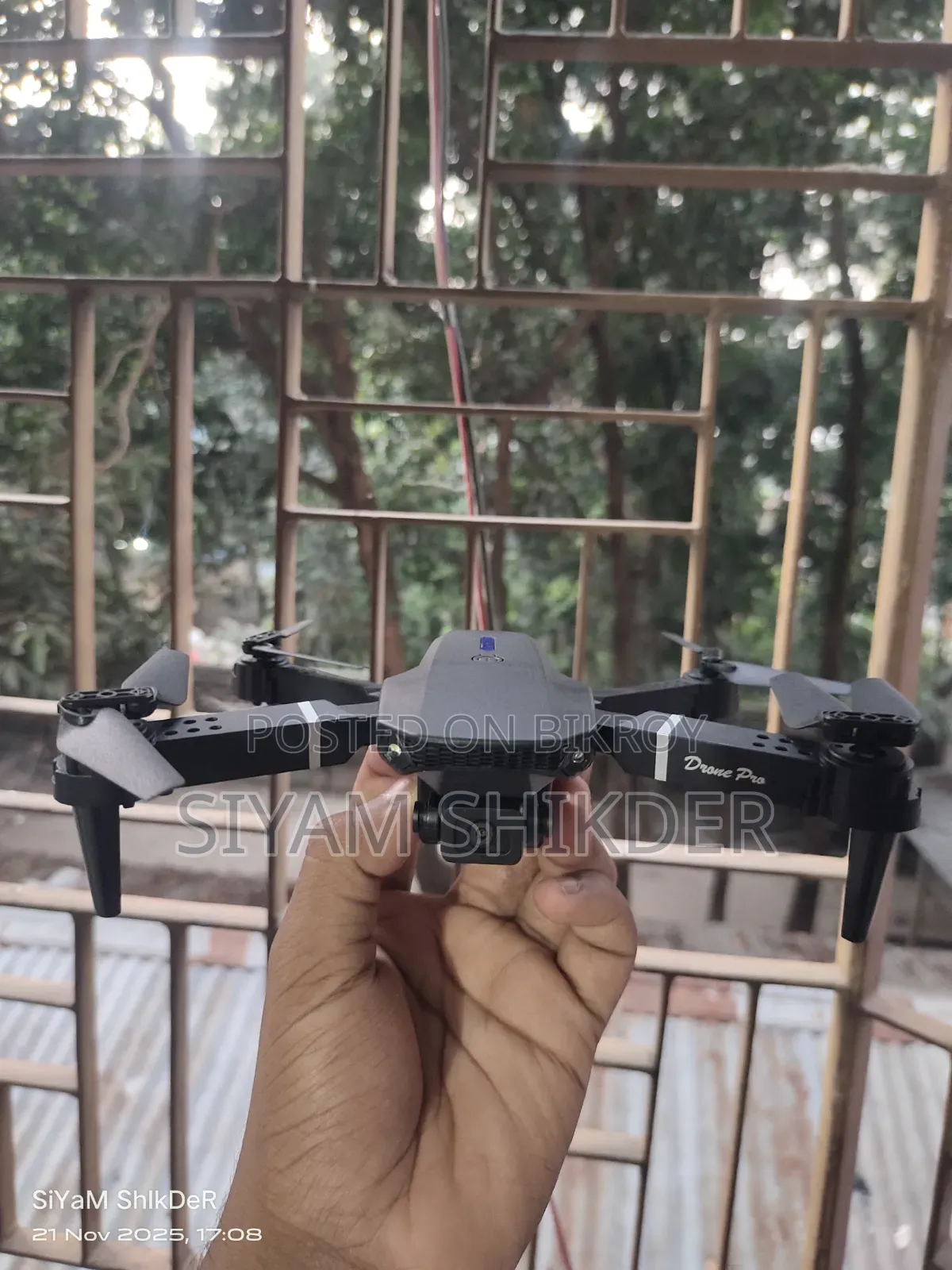 E88 Pro Mini Foldable Flying Drone Wireless