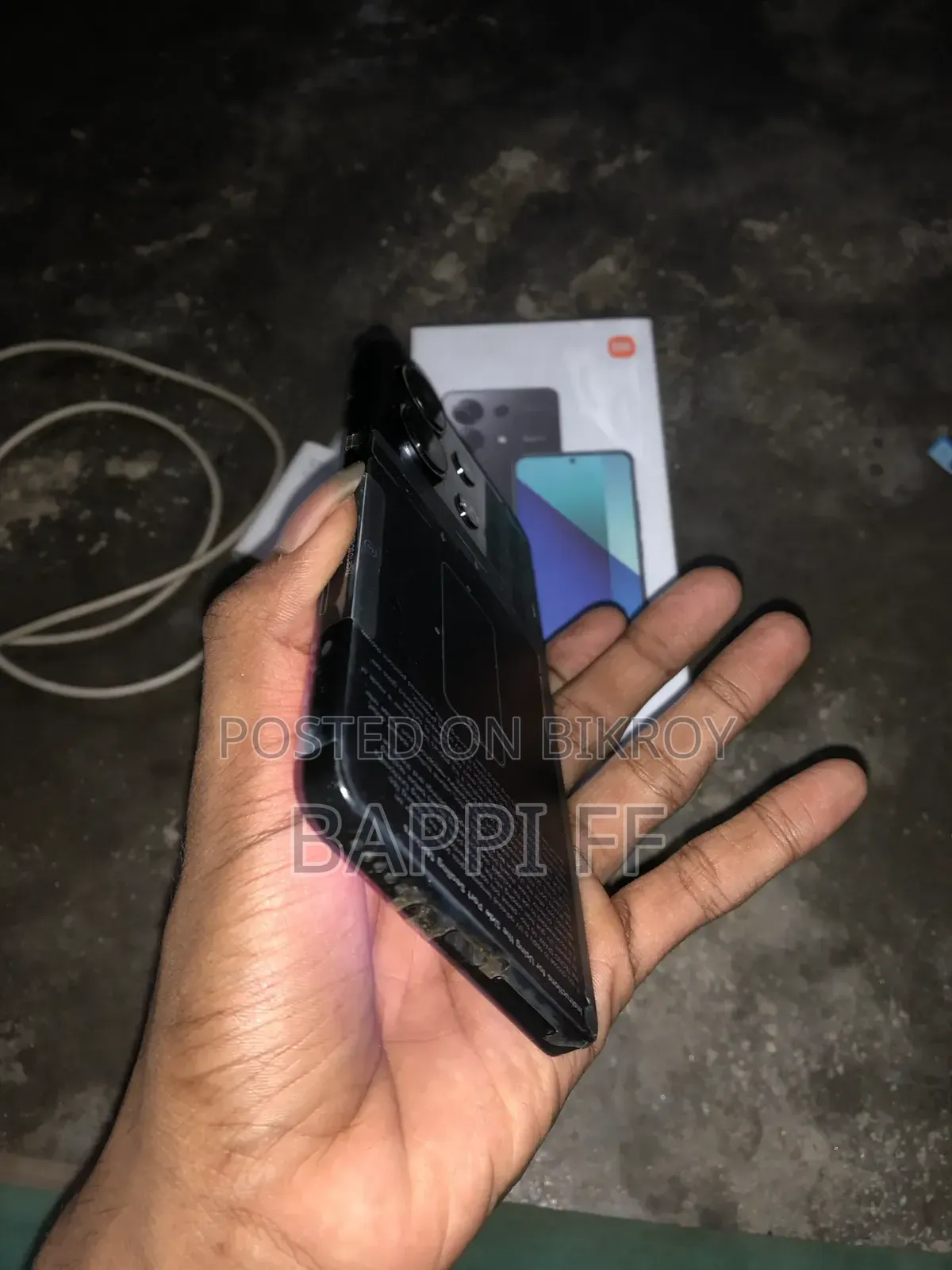 শাওমি রেডমি নোট ১৩ ২৫৬ জিবি কালো