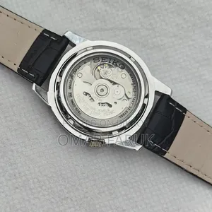 Seiko 5 Automatic Gold Dial Men's Watch – 21 Jewels (Made in Japan)