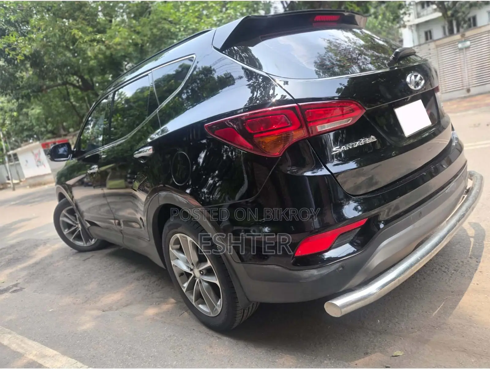 Hyundai Santa Fe SE Ultimate AWD 2017 Black