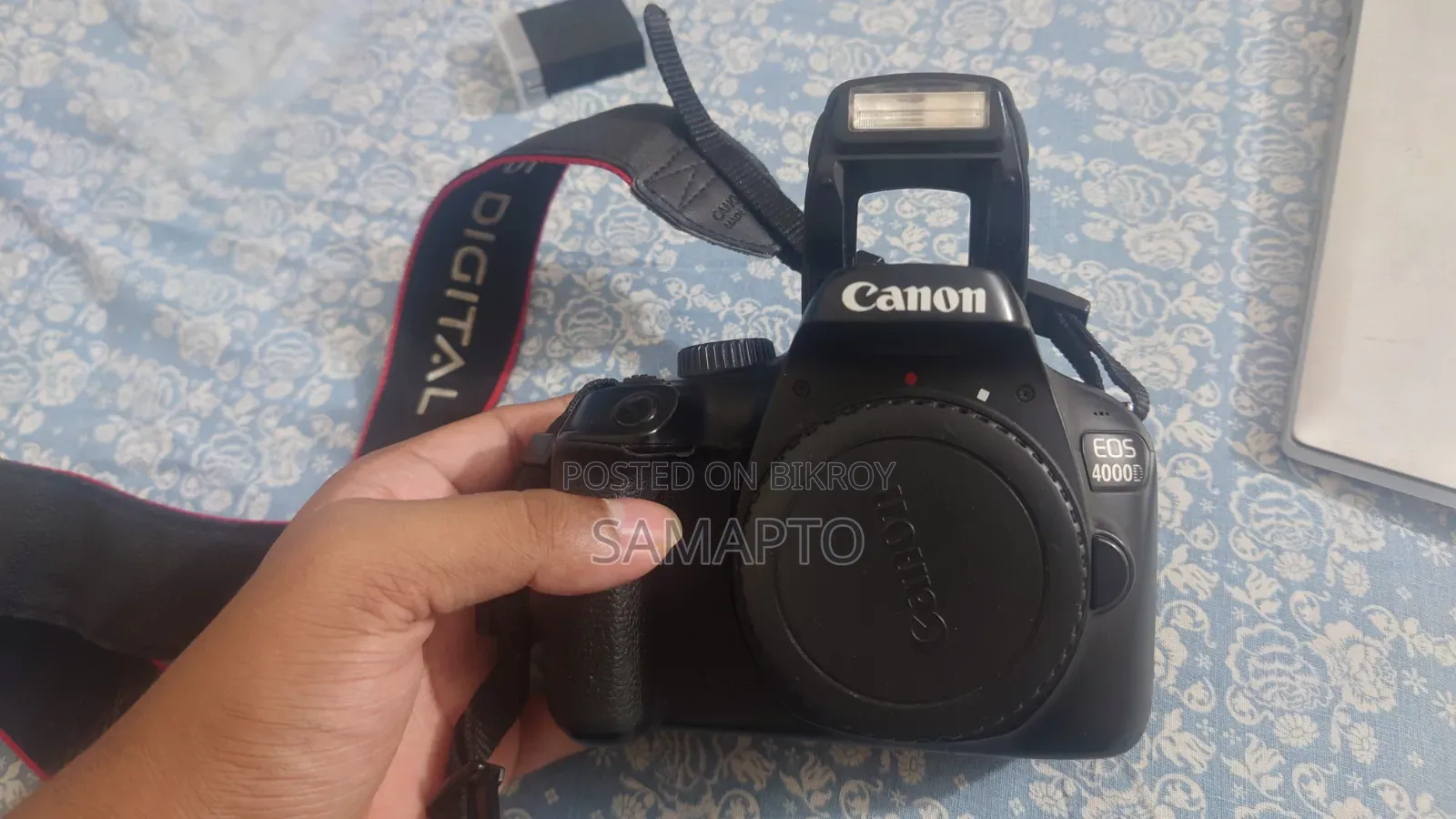 Canon Eos 4000d বডি সাথে ২× ব্যাটারি