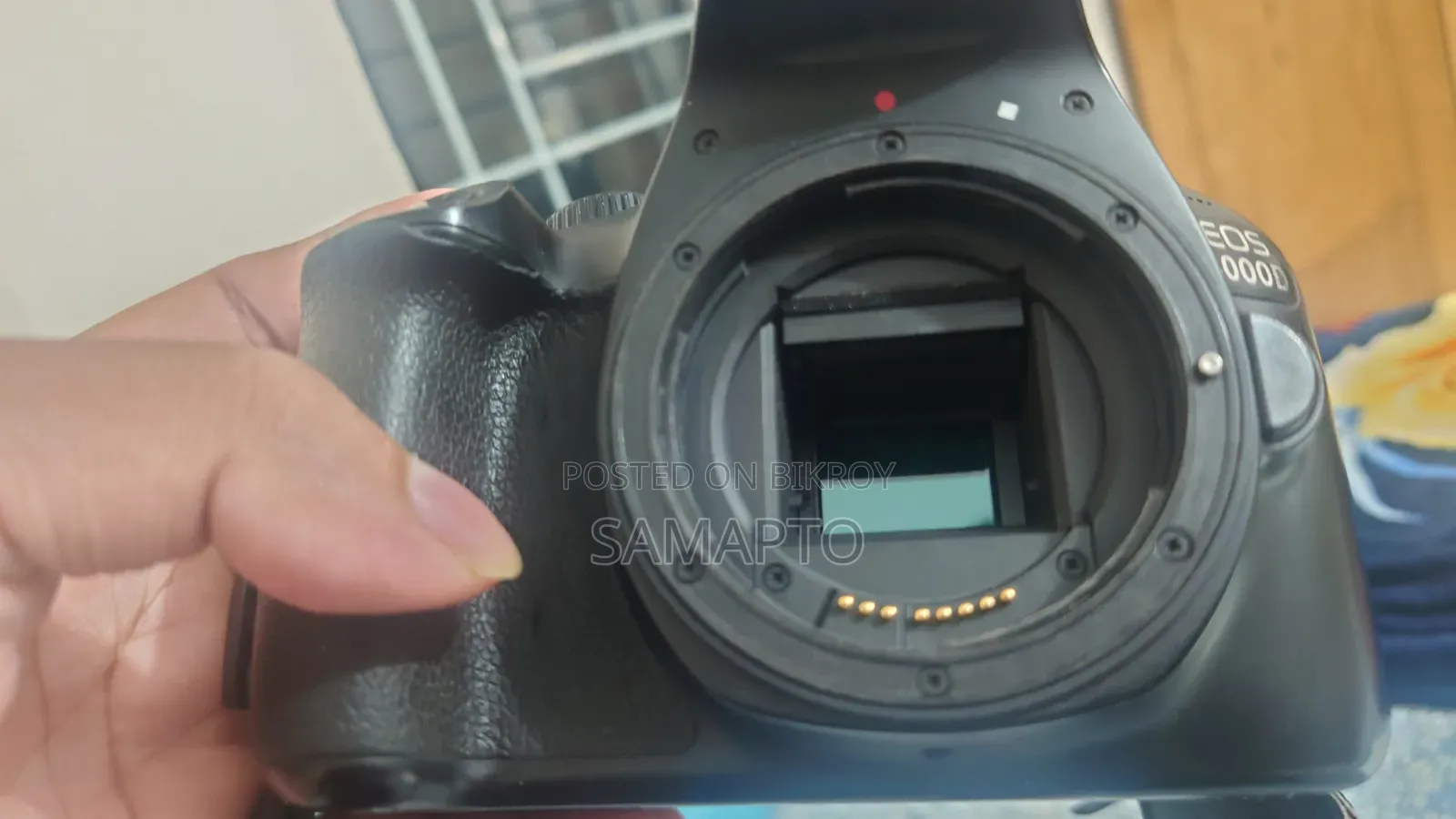 Canon Eos 4000d বডি সাথে ২× ব্যাটারি