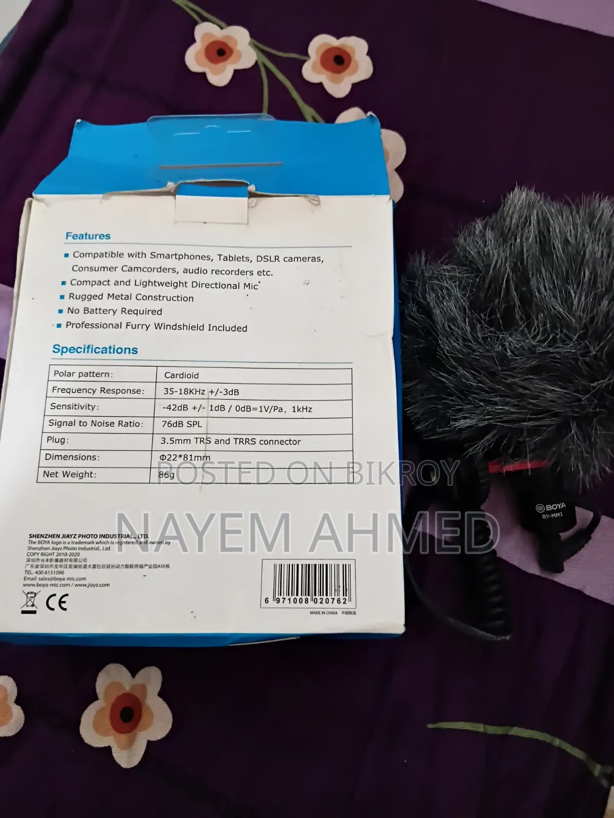 Boya By Mm1 Microphone