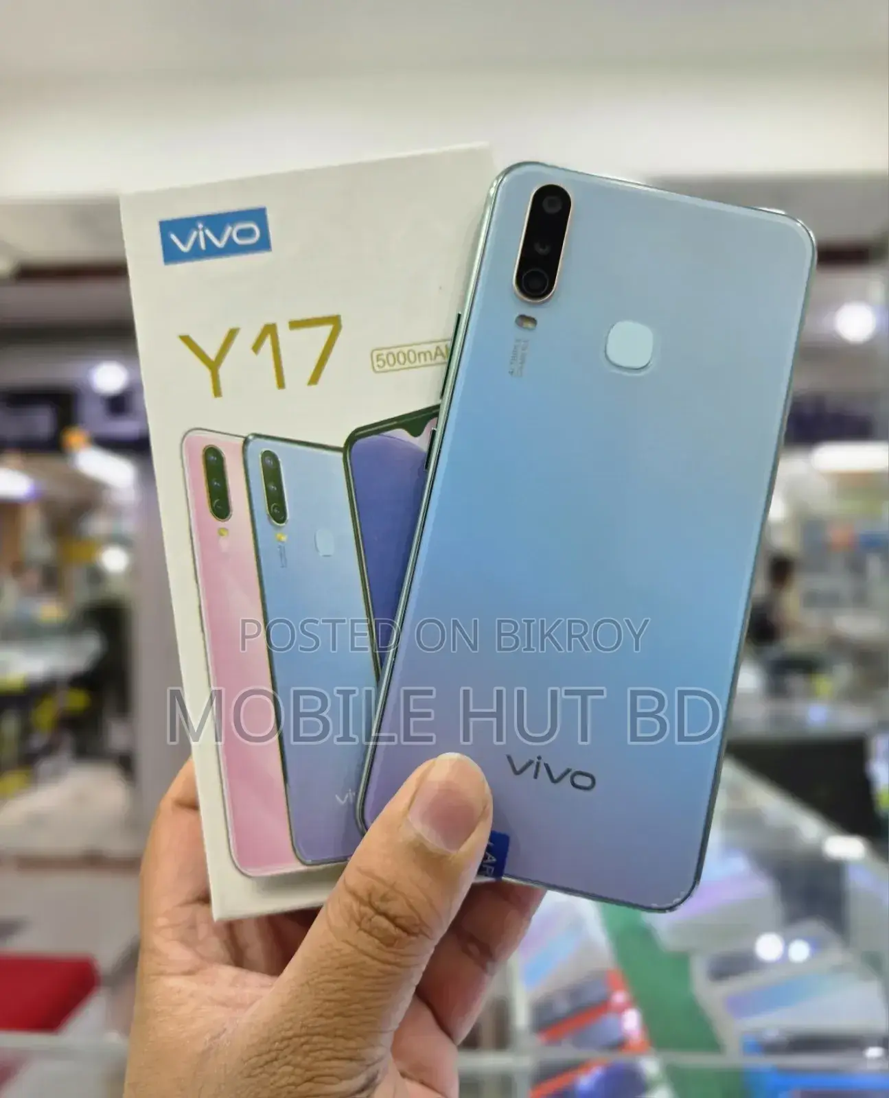 Vivo Y17 256 GB Blue