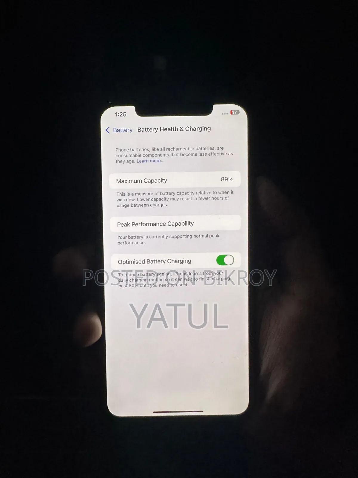 অ্যাপল আইফোন XS Max ৬৪ জিবি ব্ল্যাক