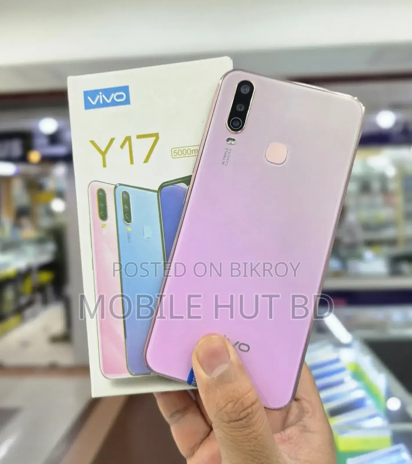 Vivo Y17 256 GB Pink