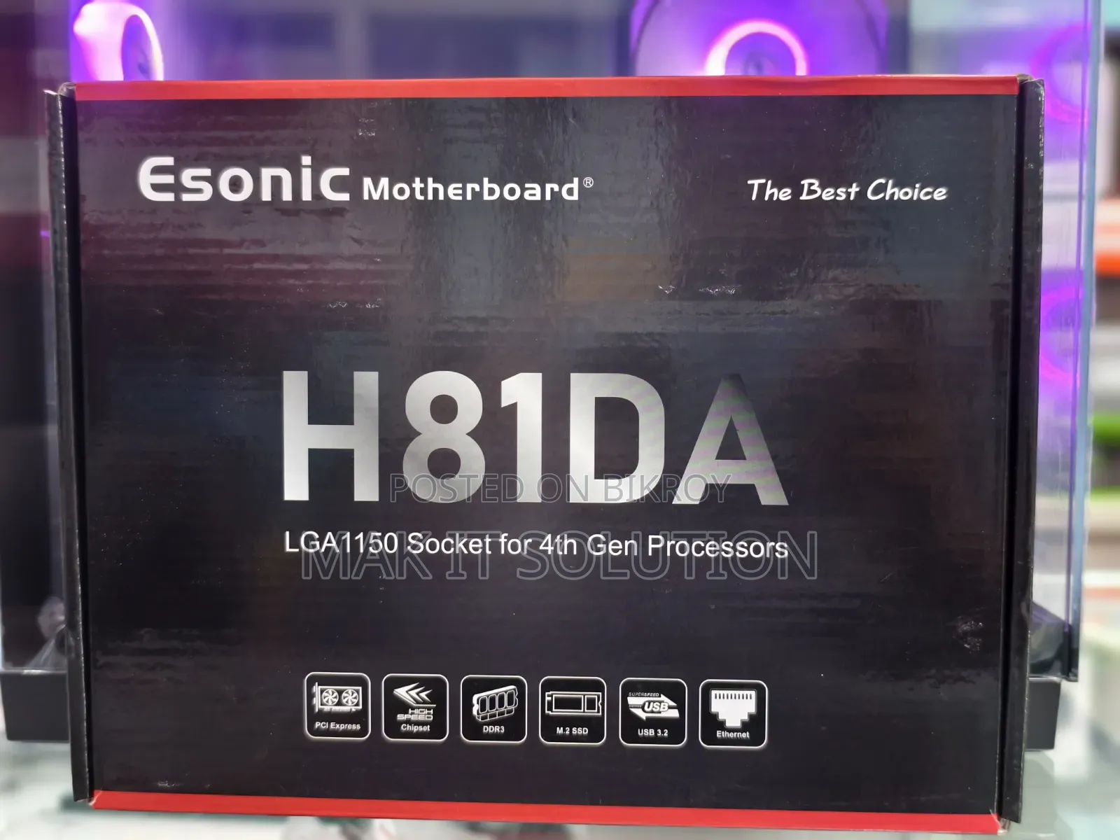 New Desktop Computer 8GB Intel Core I3 SSD 128GB