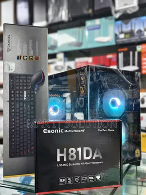 New Desktop Computer 8GB Intel Core I3 SSD 128GB