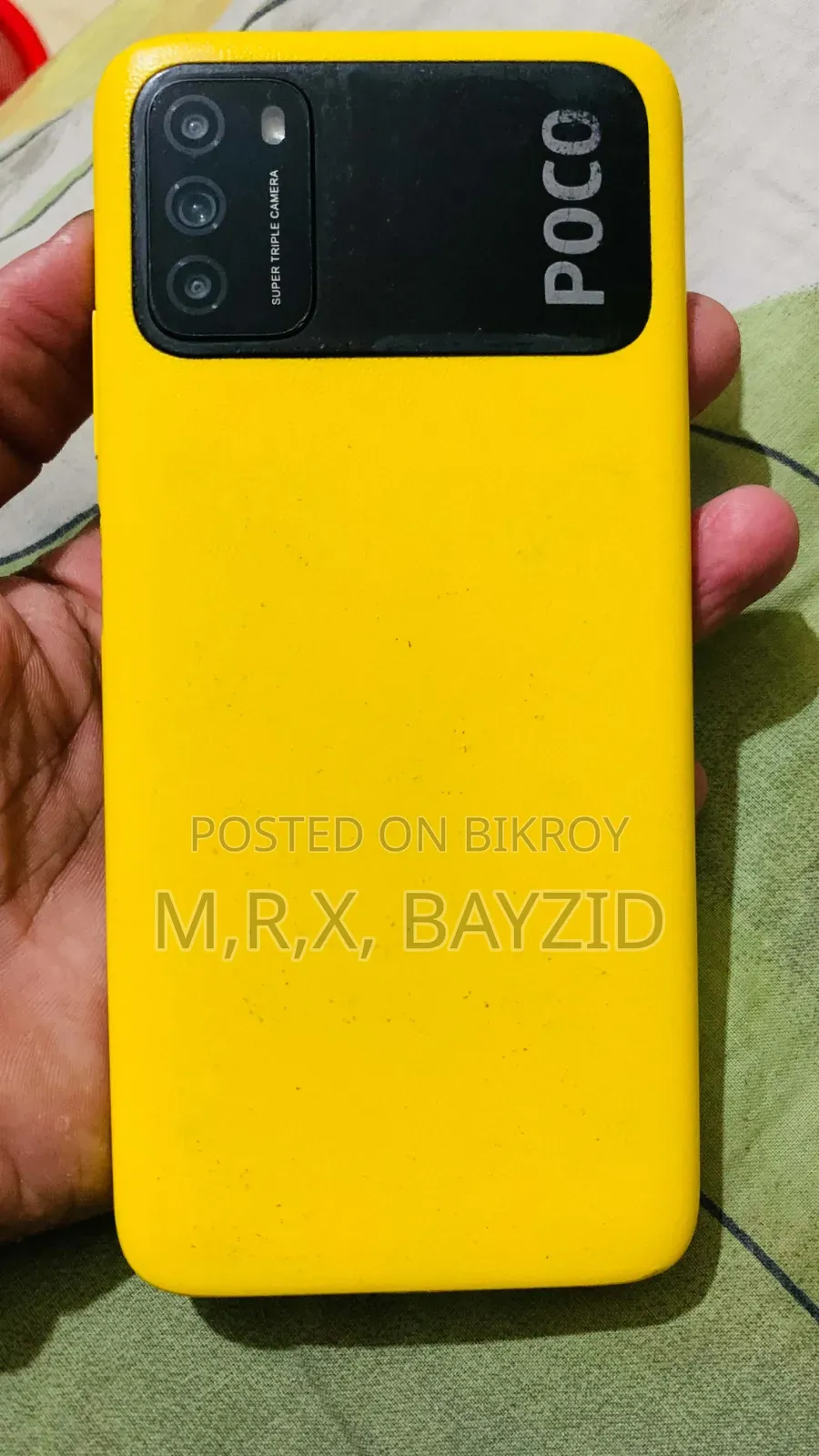 Xiaomi Poco M3 64 GB Yellow