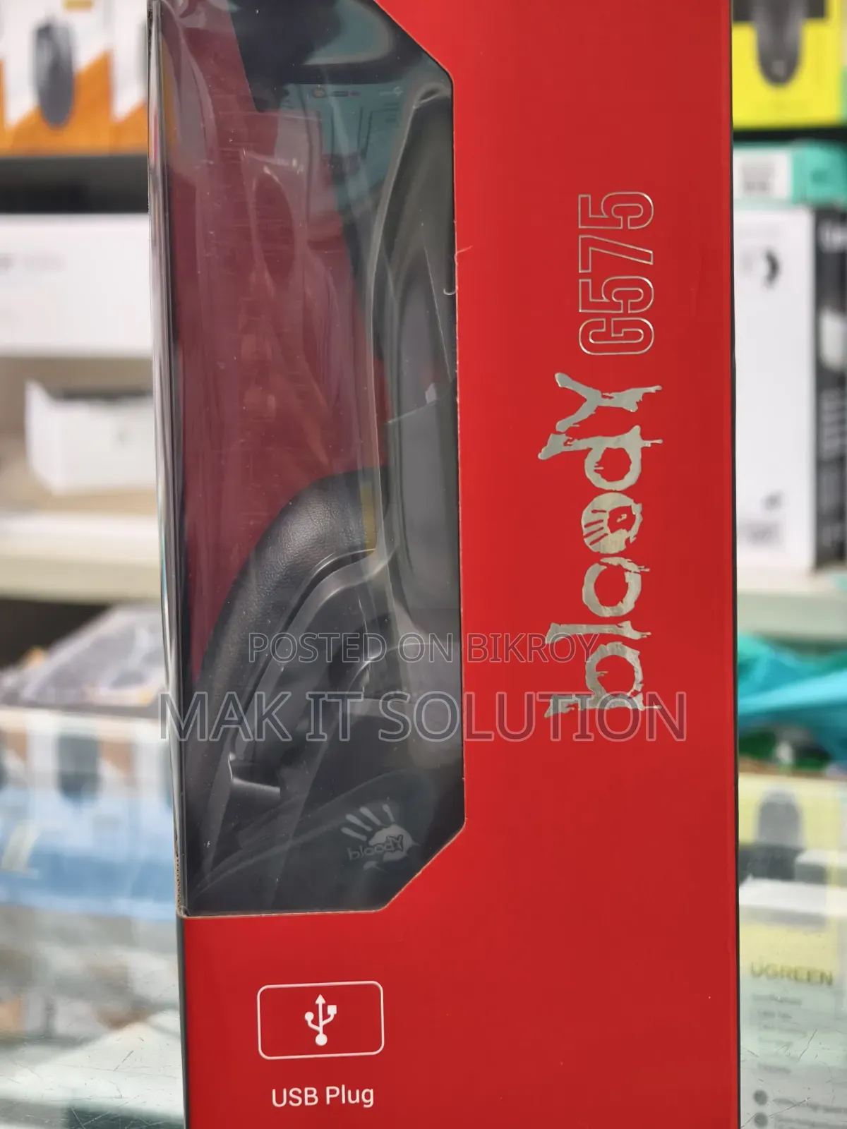 A4tech Bloody G575 7.1 Surround Sound Usb RGB Gaming Headset