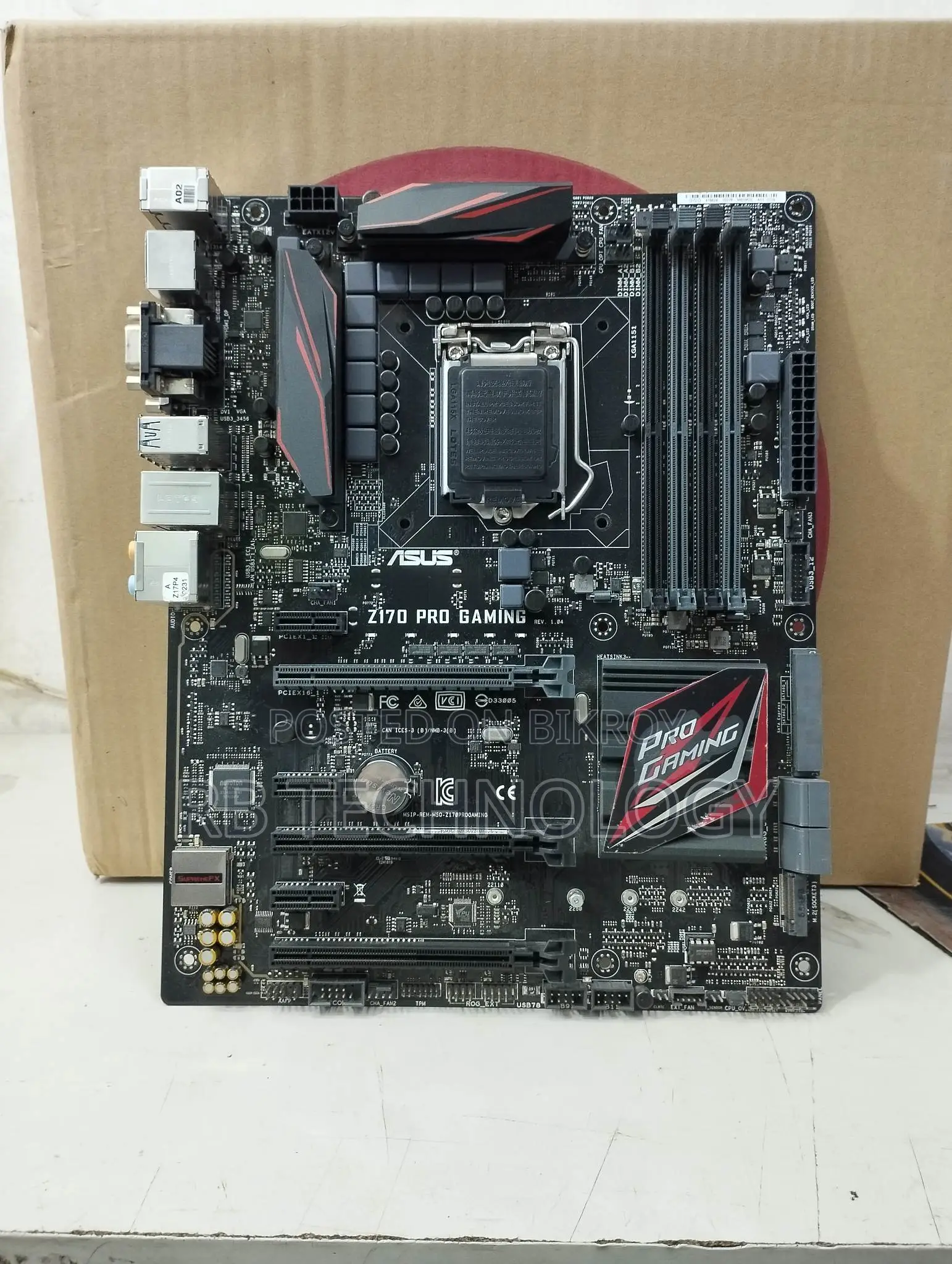 Asus Z170 Pro Gaming Motherboard 6th 7th Gen