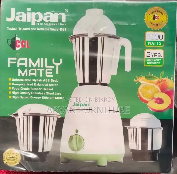 Jaipan Family Mate Blender 1000 Watts