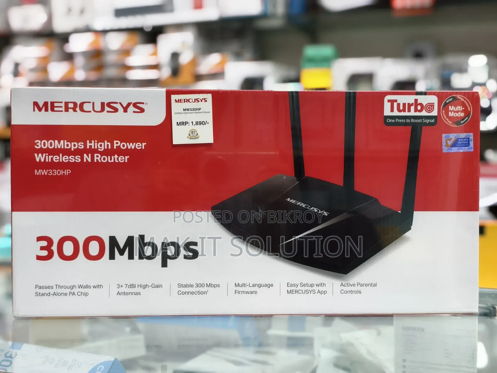 Mercusys Mw330hp 300mbps Wifi Router
