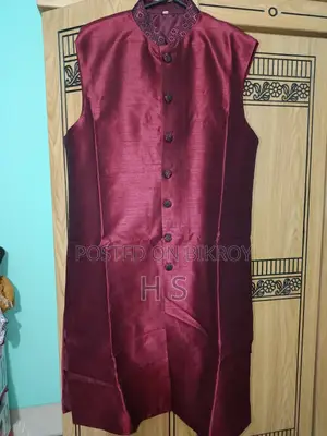 বিয়ের শেরওয়ানী (ইনার পিস + আউটার পিস)