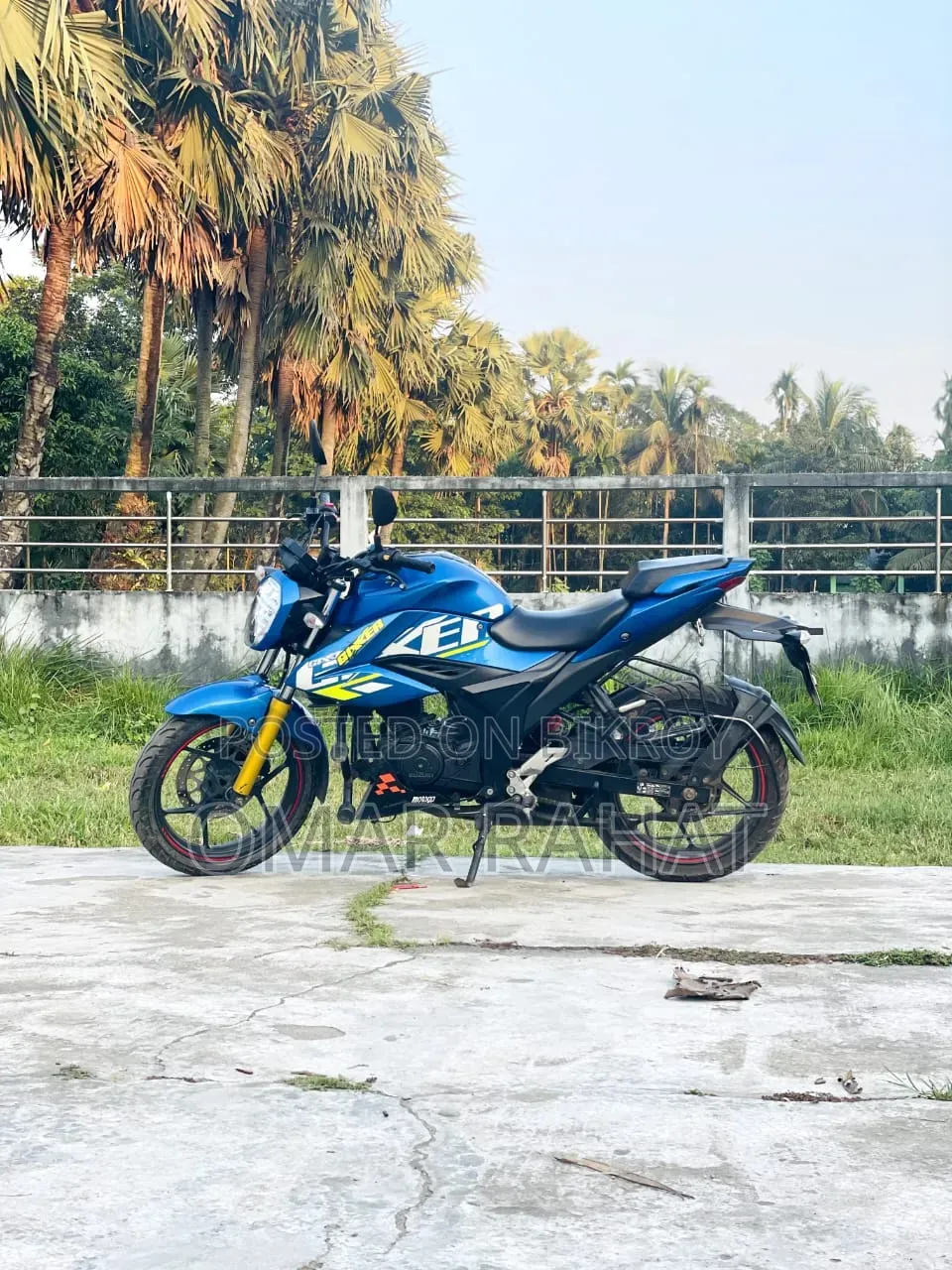 Suzuki Gixxer Monotone 2022 Blue