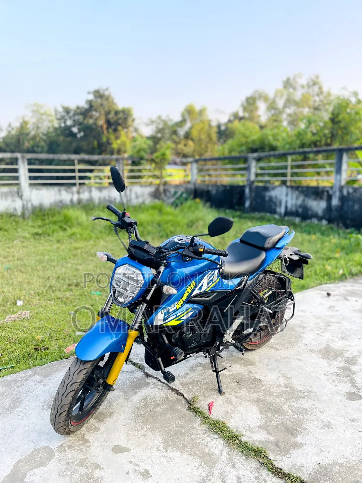 Suzuki Gixxer Monotone 2022 Blue