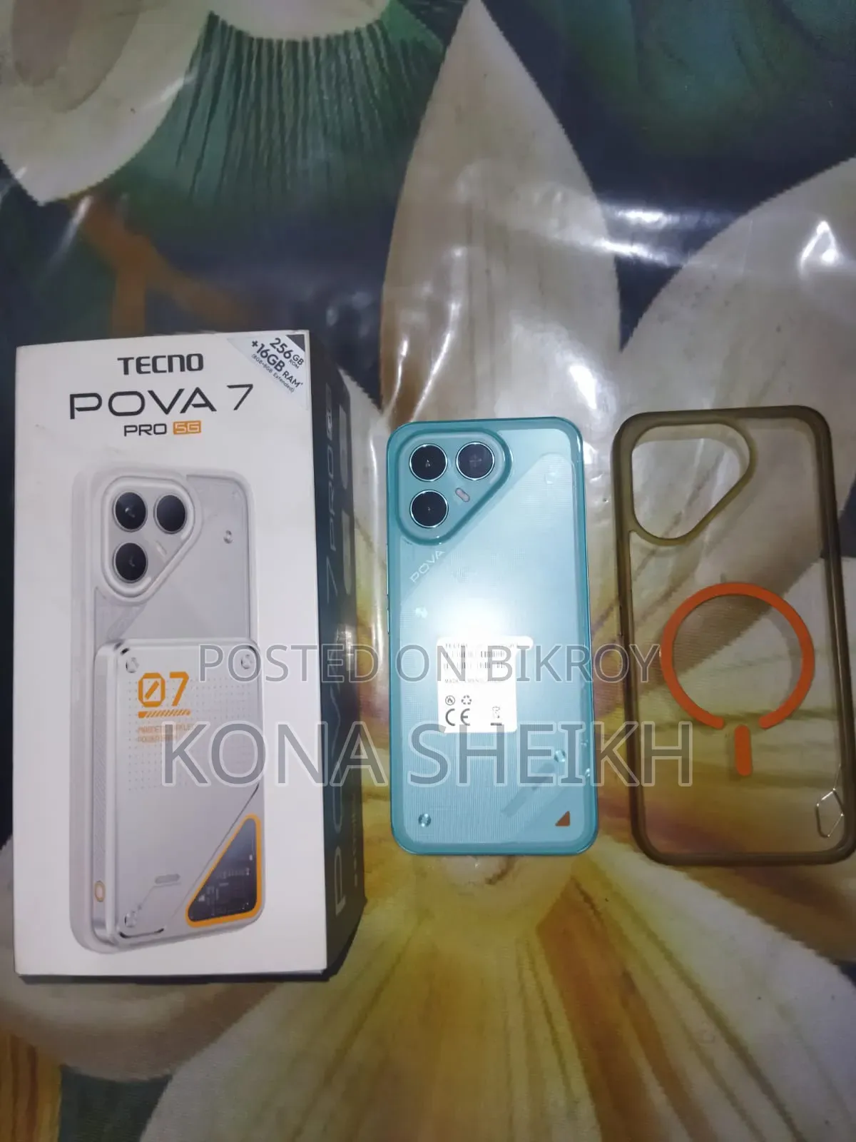 New Tecno Pova 7 Pro 5G 256 GB Blue
