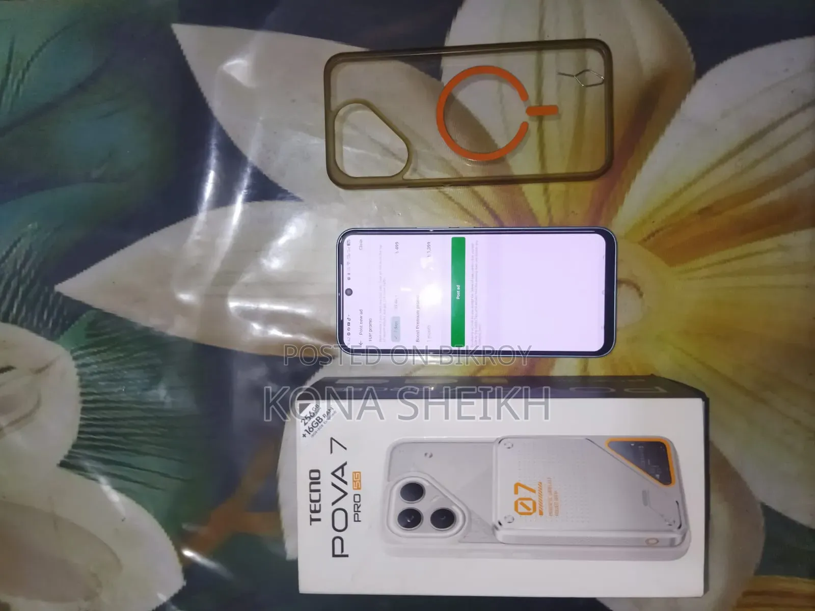 New Tecno Pova 7 Pro 5G 256 GB Blue