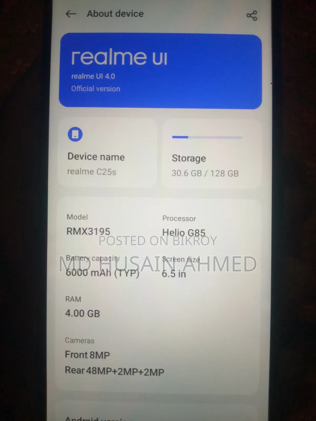 Realme C25Y 128 GB