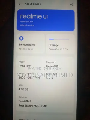 Realme C25Y 128 GB
