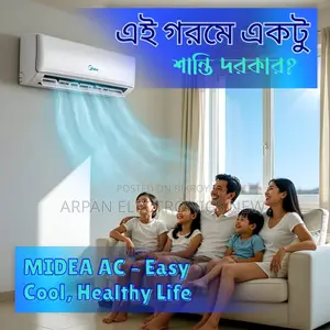 Midea 1.5 Ton Ac – Easy Cool, Healthy Life