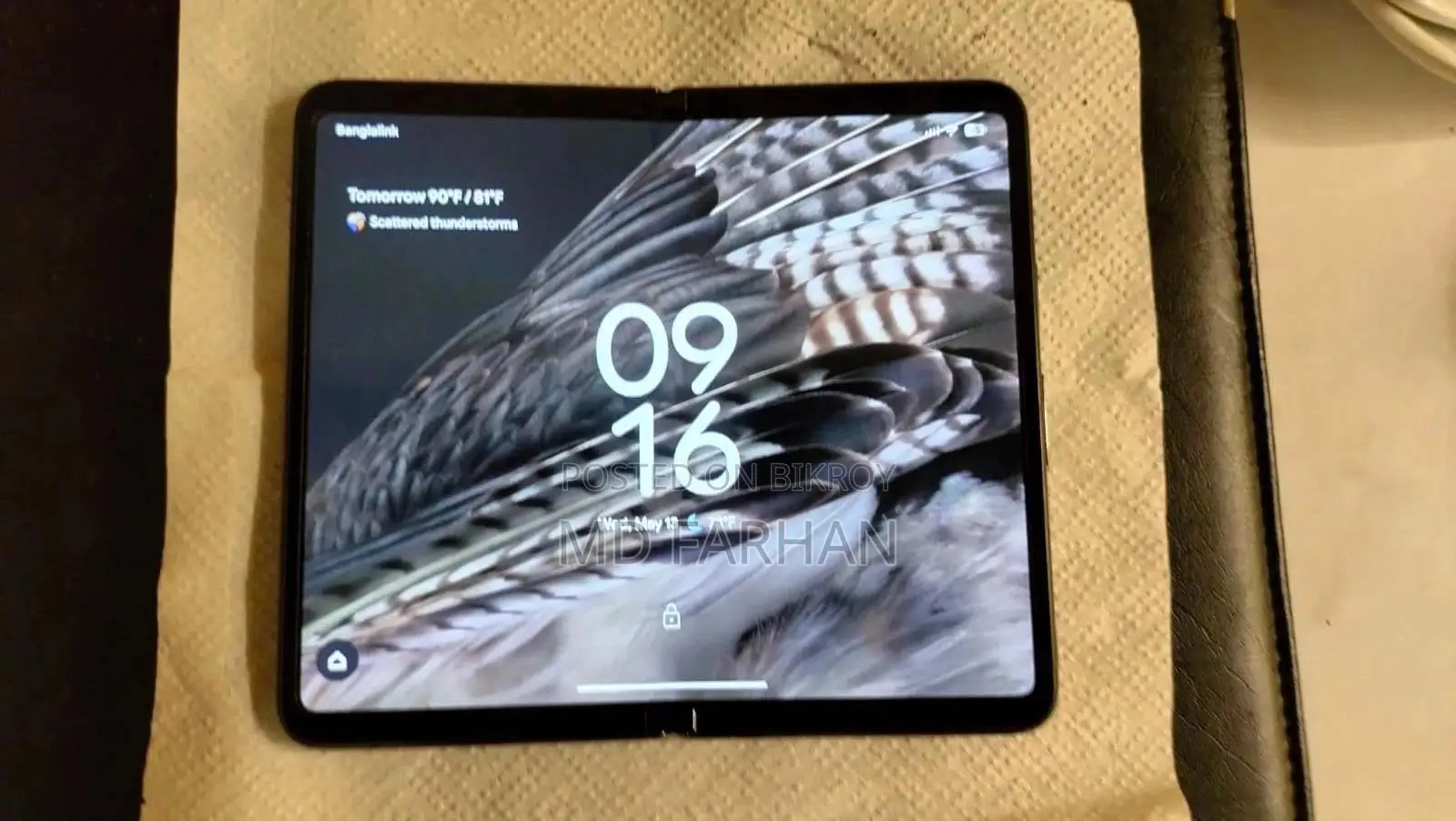 Google Pixel Fold 256 GB Black