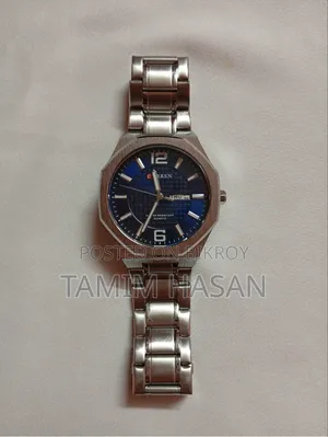 [বিক্রয়ের জন্য] Curren 8476 সিলভার-ব্লু