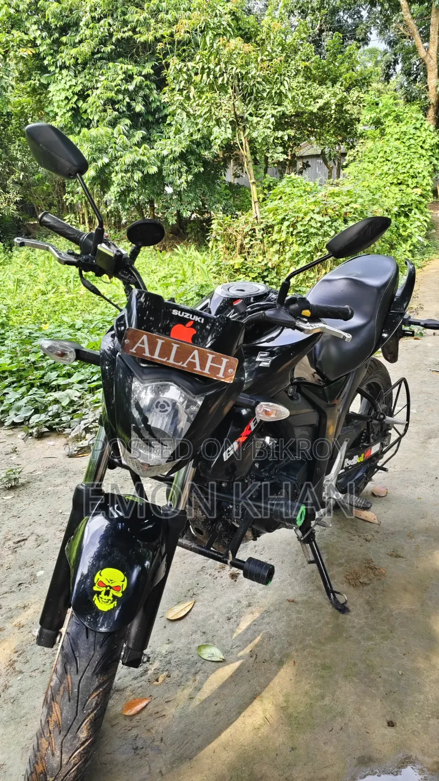 Suzuki Gixxer Monotone 2023 Black