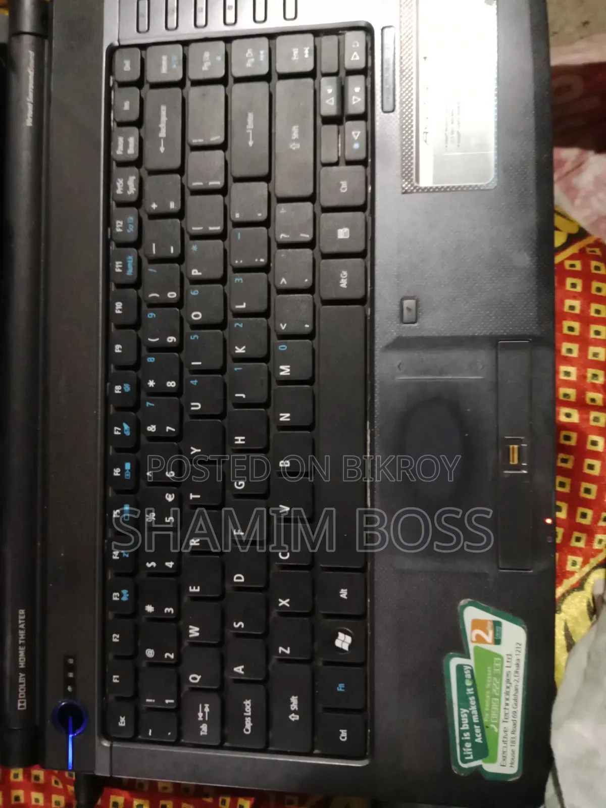 Laptop Acer AS5755 4GB Intel Pentium HDD+SSD 250GB