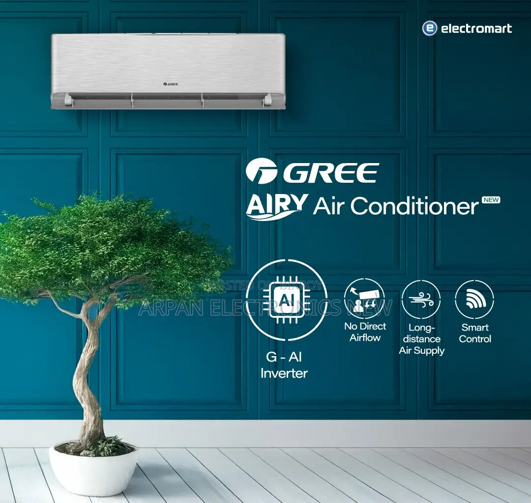 Gree Airy এয়ার কন্ডিশনার ১.৫ টন