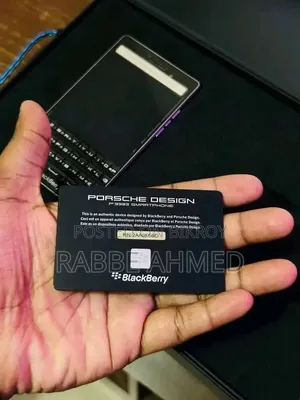 New BlackBerry Porsche Design P'9531 8 GB Black