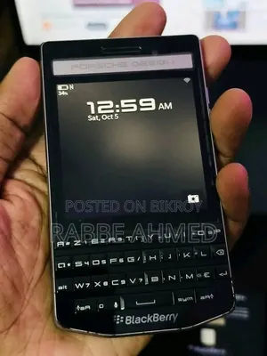 New BlackBerry Porsche Design P'9531 8 GB Black