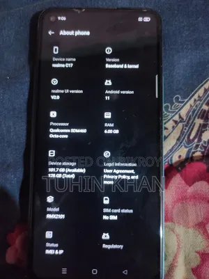 Realme C17 128 GB Blue