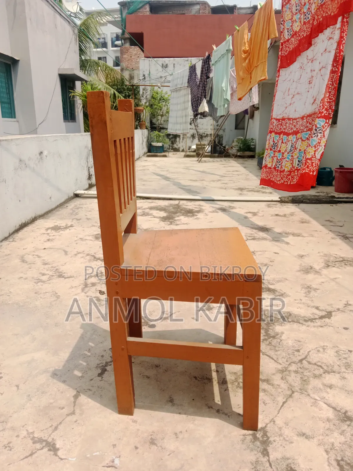 Shal Wood Chairs (8 Pieces)