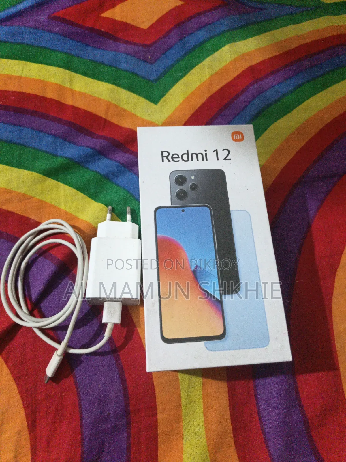 শাওমি রেডমি ১২ ১২৮ জিবি ব্ল্যাক
