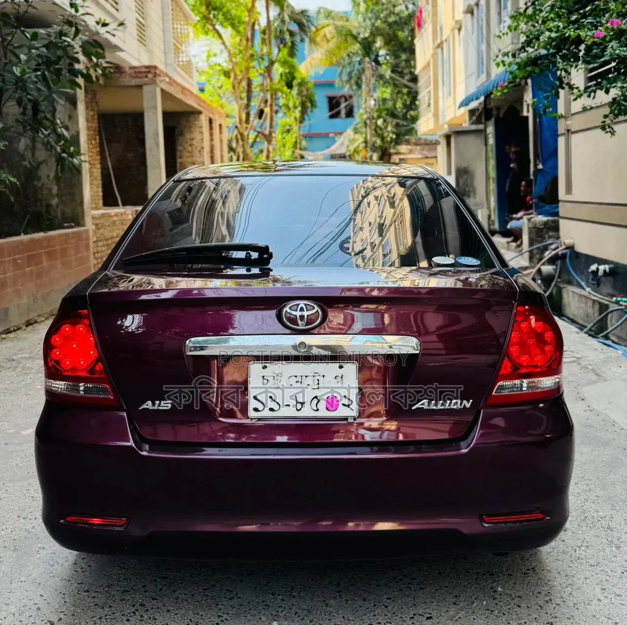 Toyota Allion 2006 Maroon