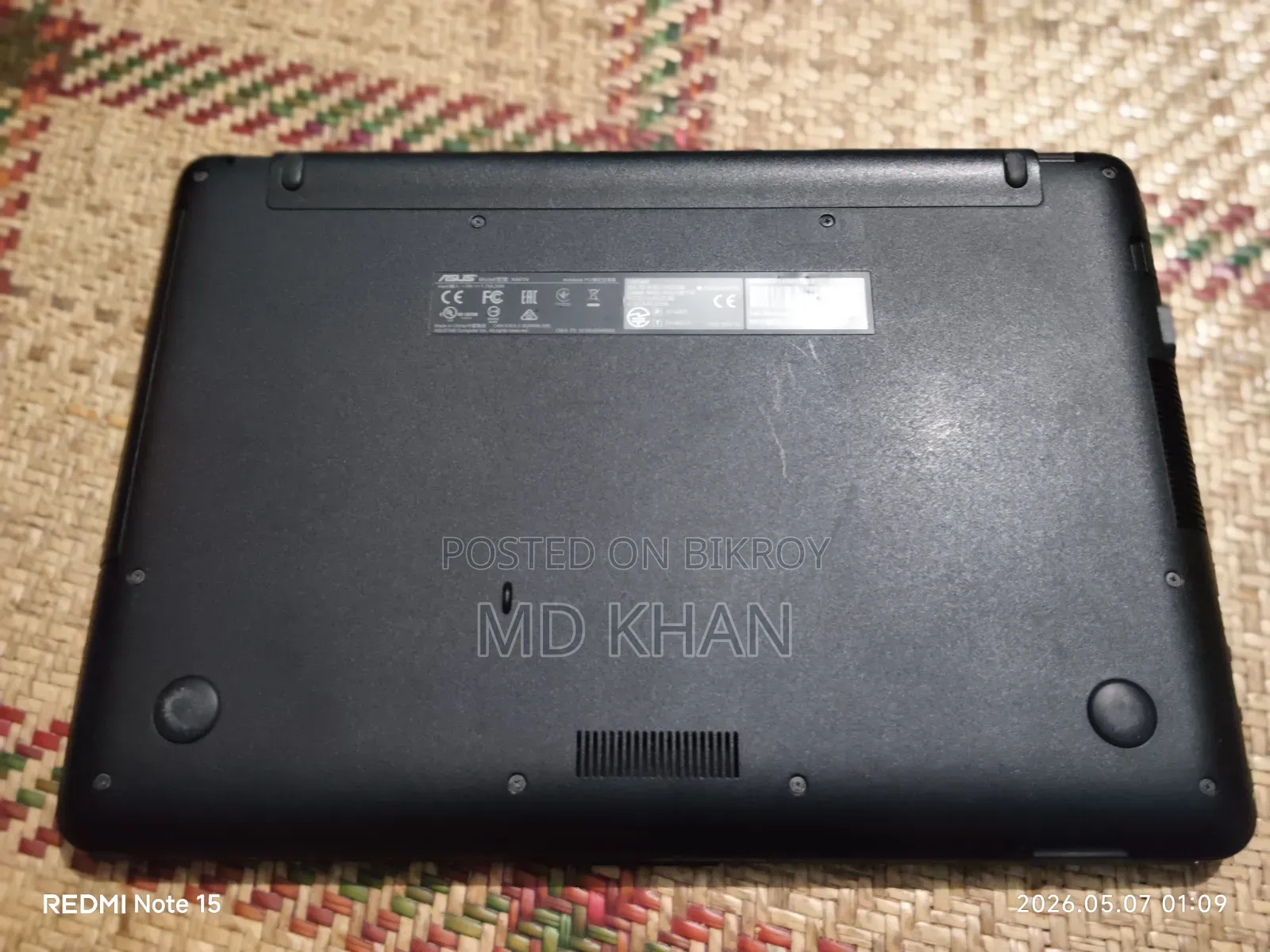 Laptop Asus X44C 4GB Intel Celeron HDD 500GB