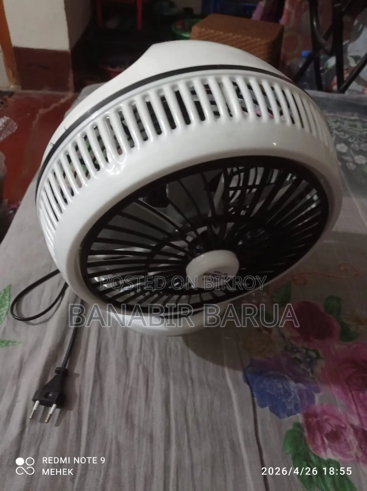 Niico Defender High Speed Moving Heavy Duty Desk Fan