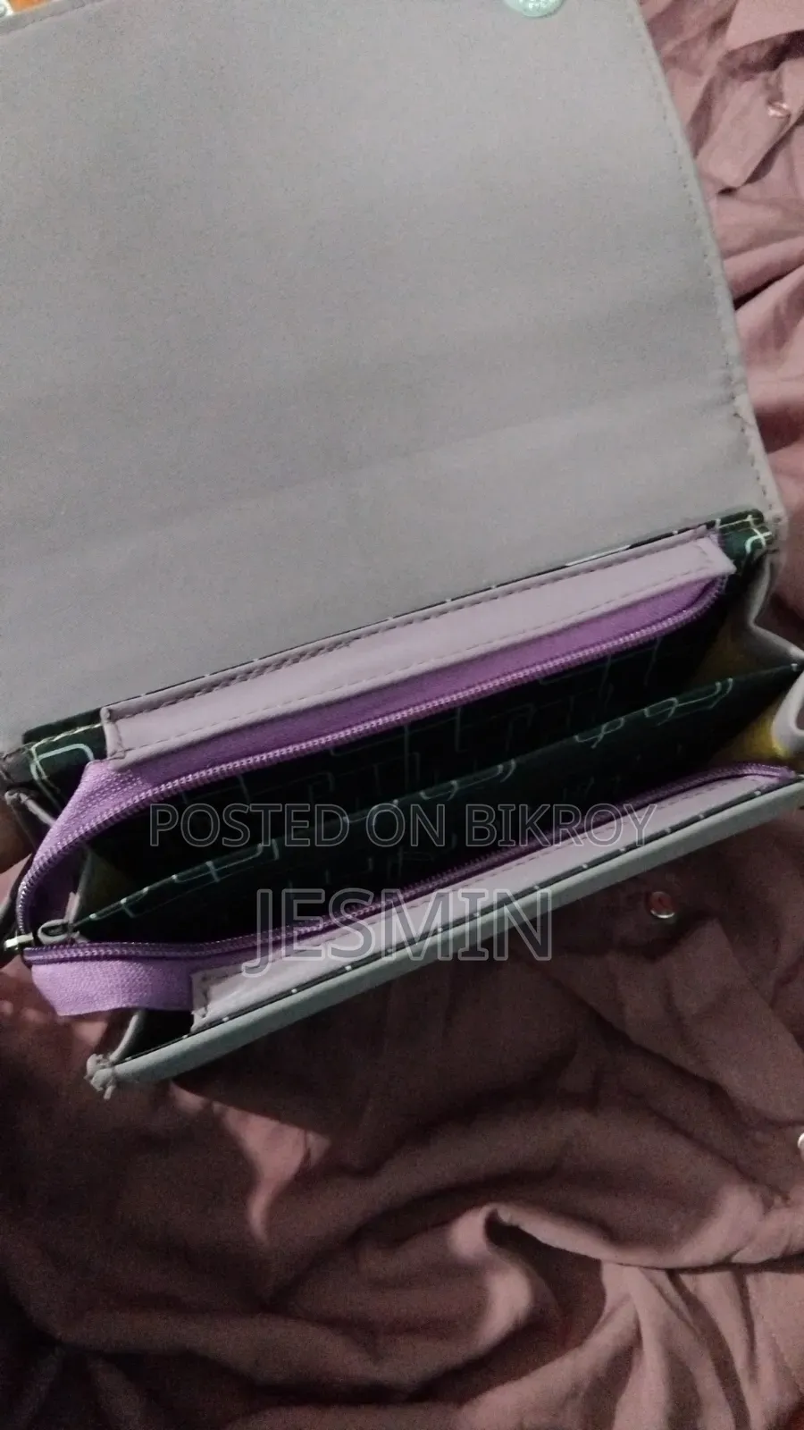 Purple Colour Bag