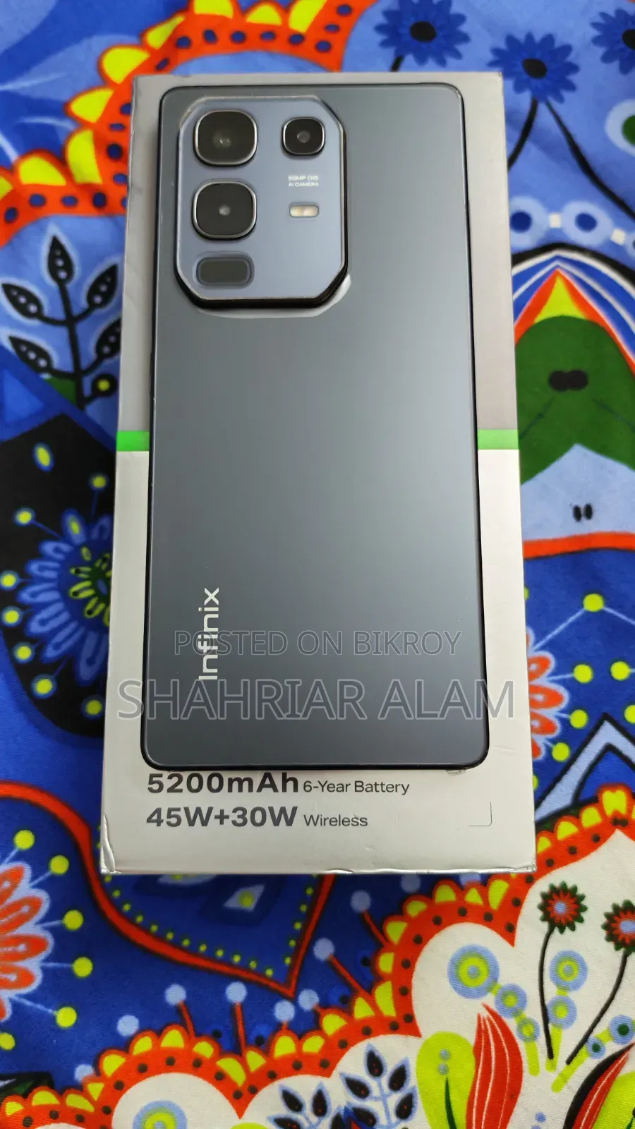 Infinix Note 50 4G 256 GB Black
