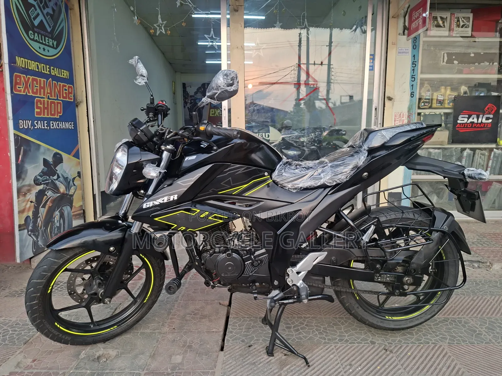 Suzuki Gixxer Fi ABS 2024 Black