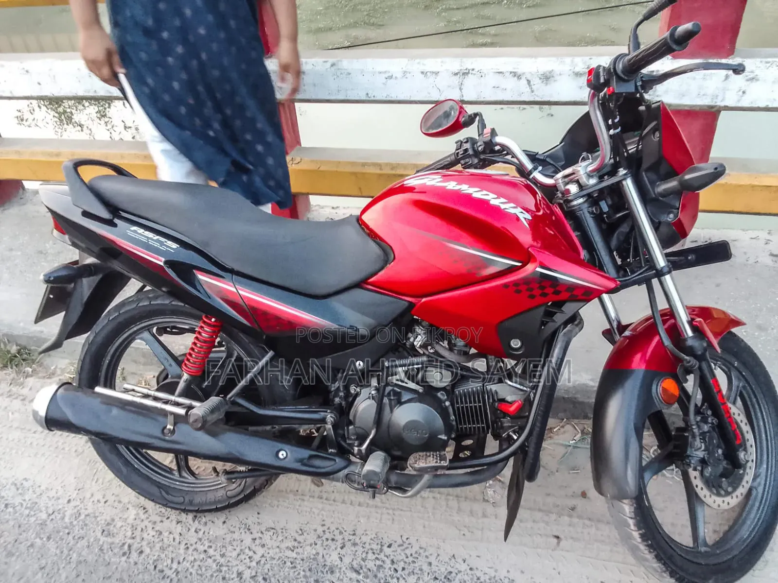 Hero Glamour 2019 Red