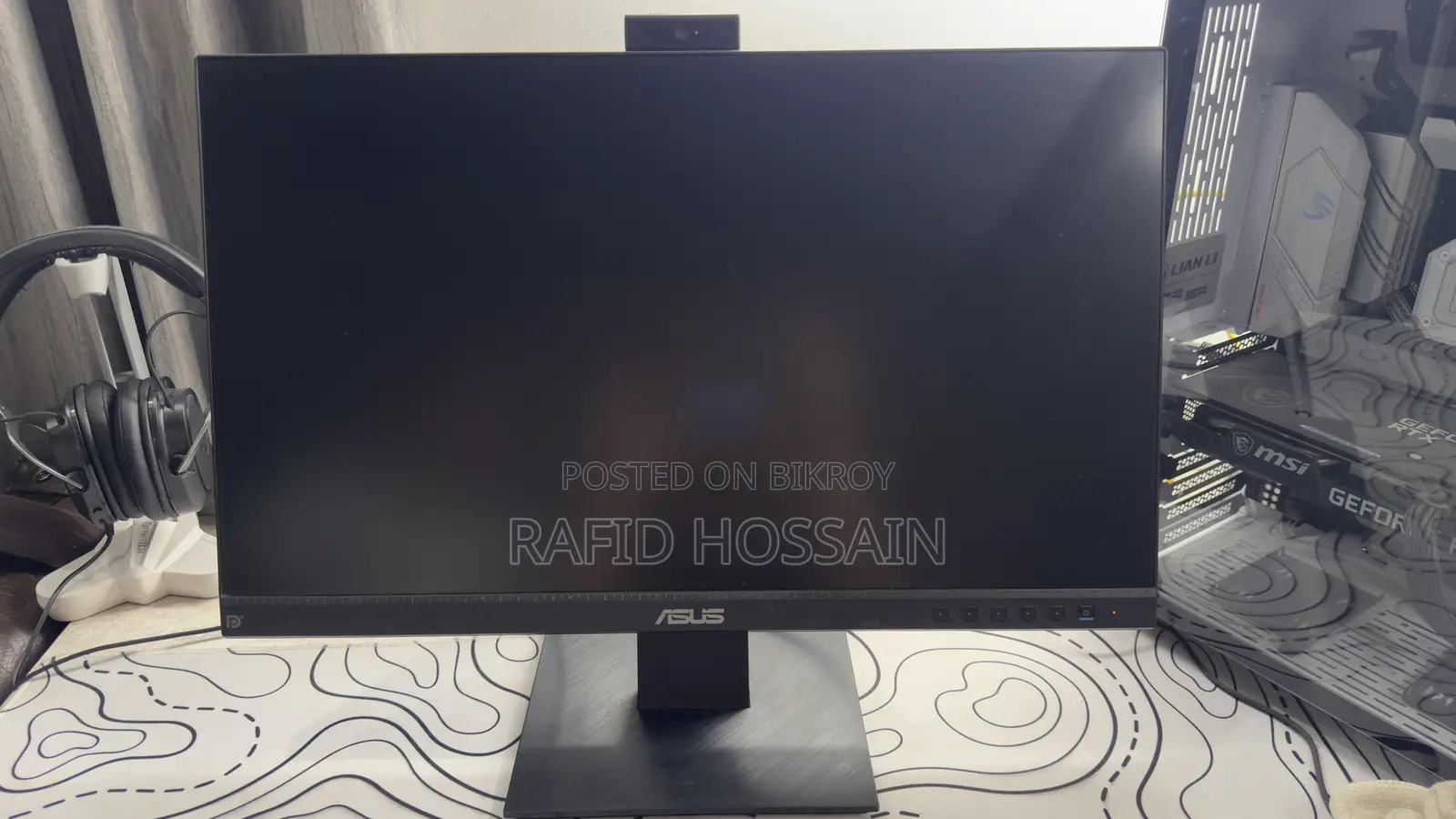 Asus Be24eqk 23.8” FHD Business Monitor With Webcam