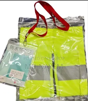 Safety Vest and Pass Holder Combo