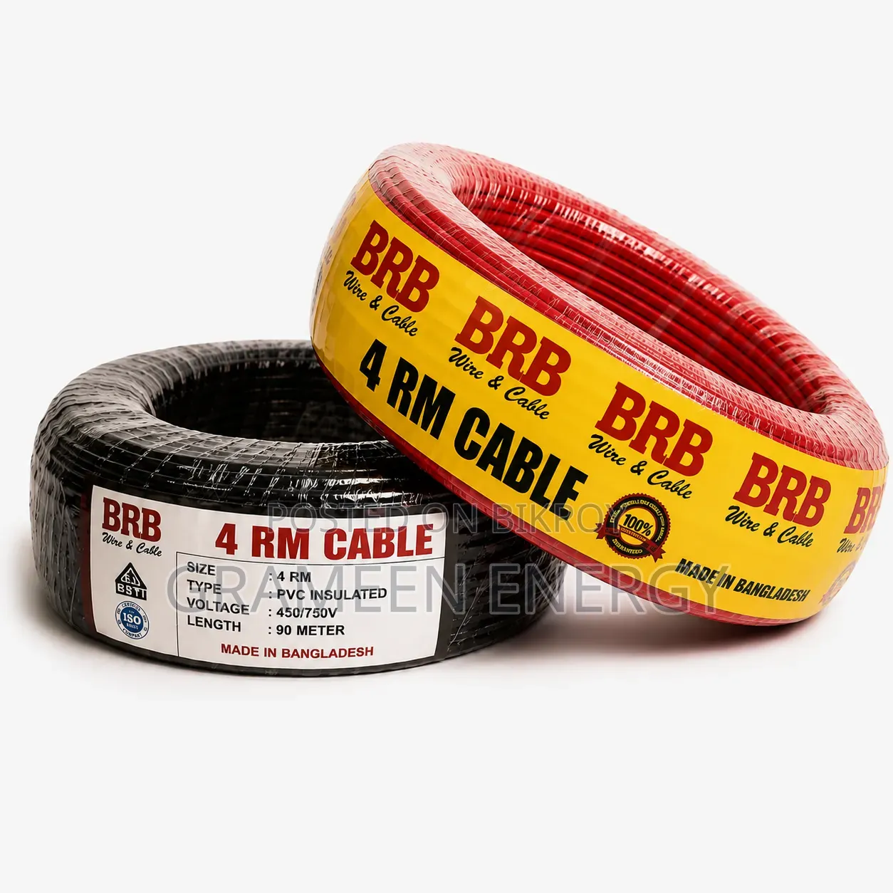 BRB 4 Rm Cable 100 Meter Coil