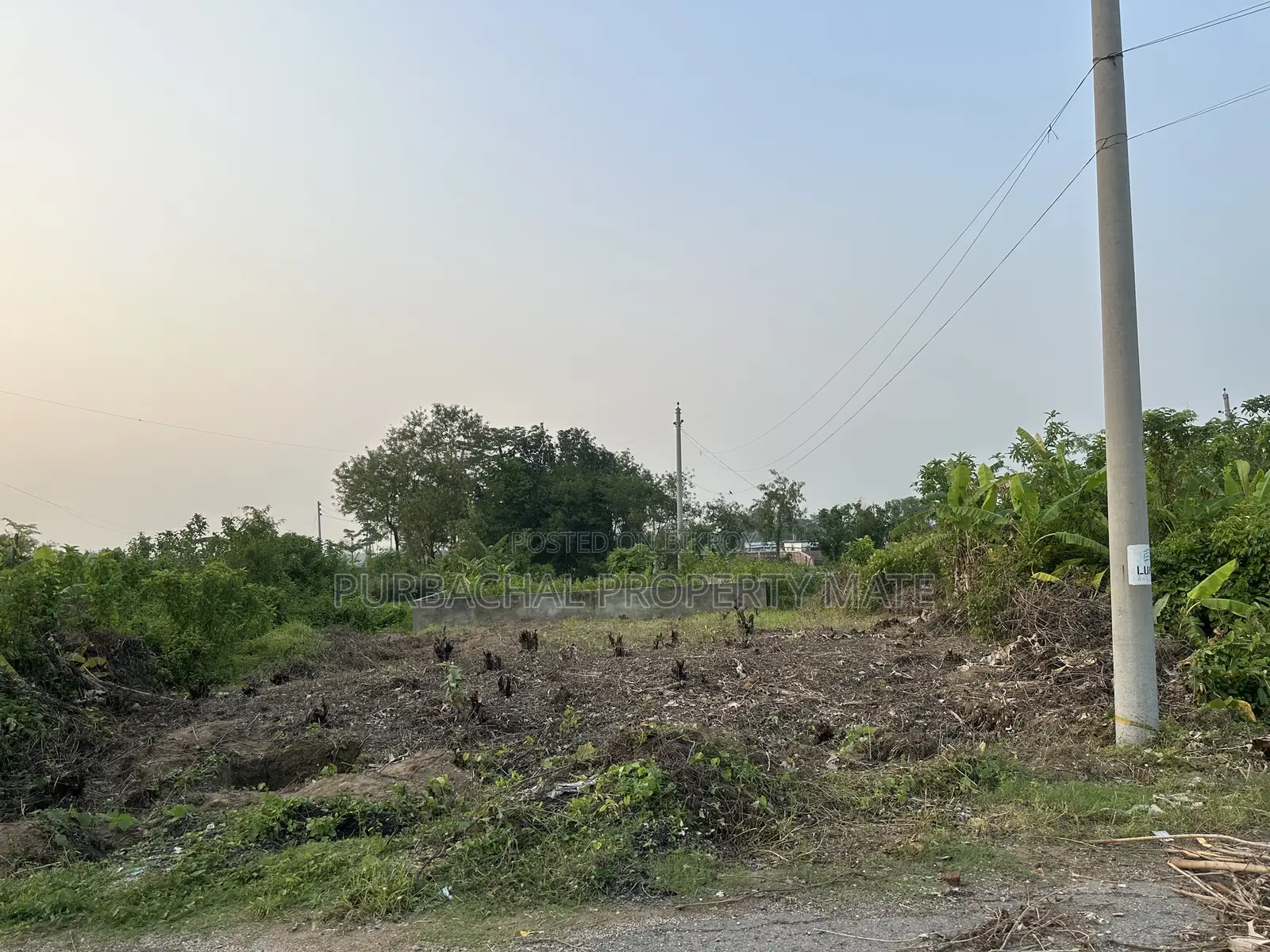 3 Katha South-facing plot for sale on 75ft Avenue in Purbachal Sector 20.
