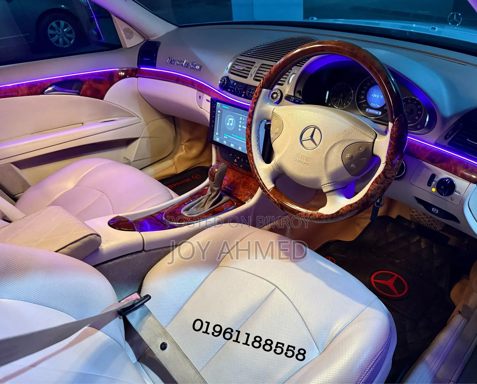 Mercedes-Benz E240 2004 White