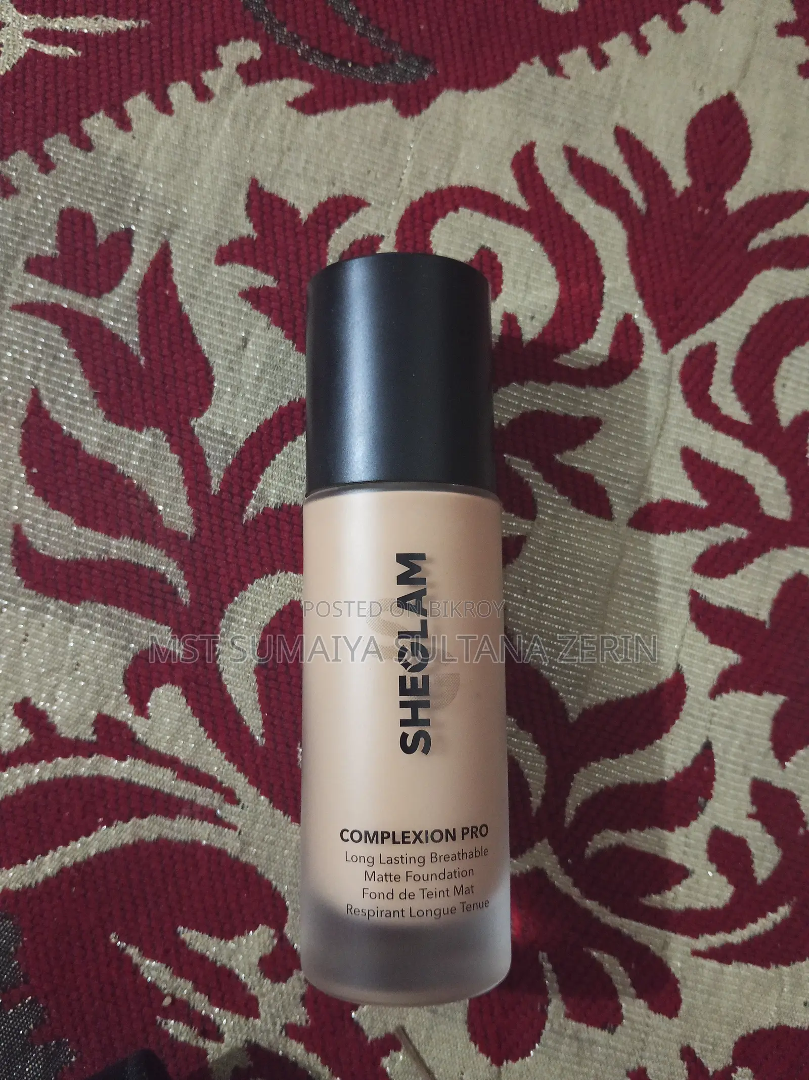 Sheglam Long Lasting Breathable Matte Foundation Shade: Sand