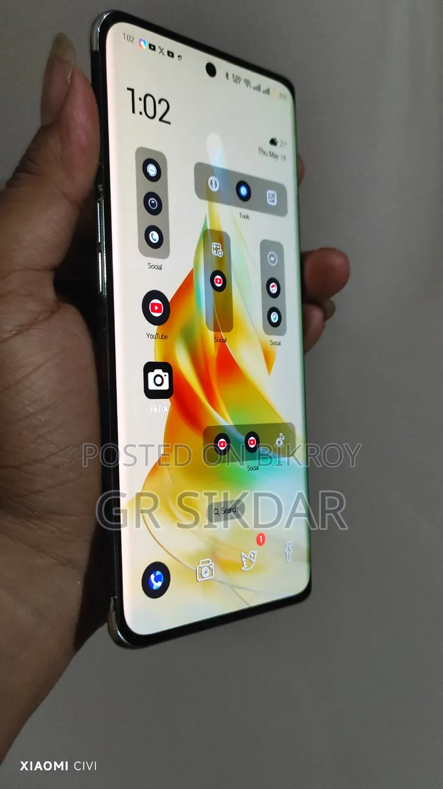 Oppo Reno8 T 5G 128 GB Rose Gold